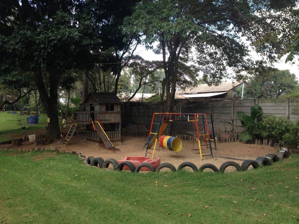 The park grounds